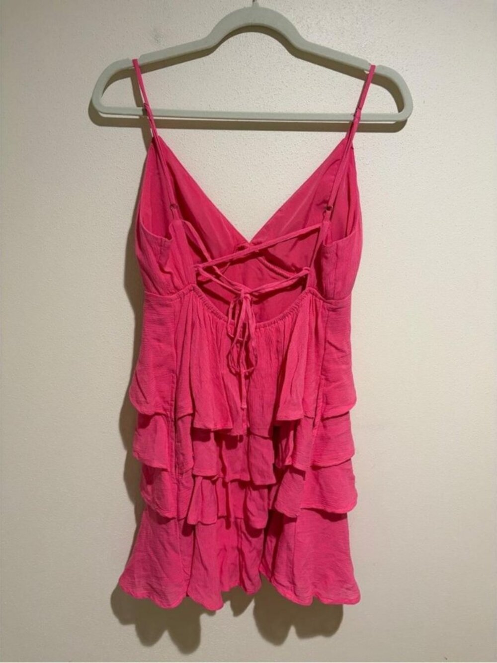 Ruffle Tiered Mini Dress